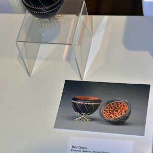 Creativity in Construction - Bill Ooms - Black and Silver Egg